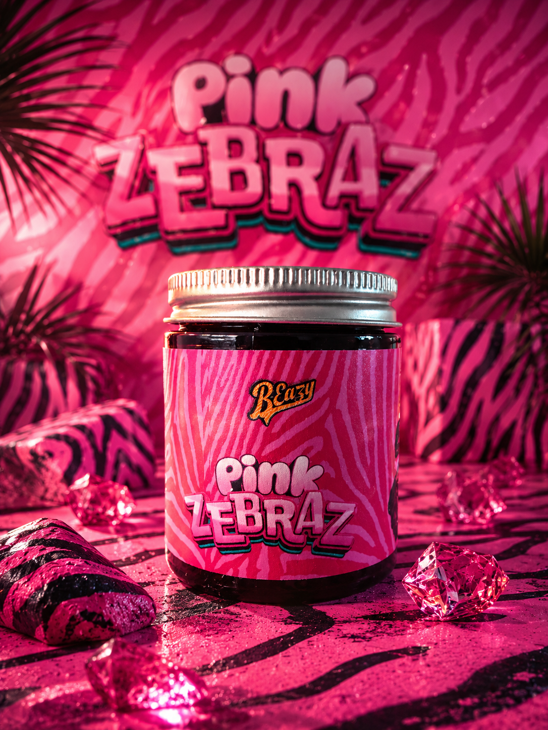 Beazy - Pink ZebraZ