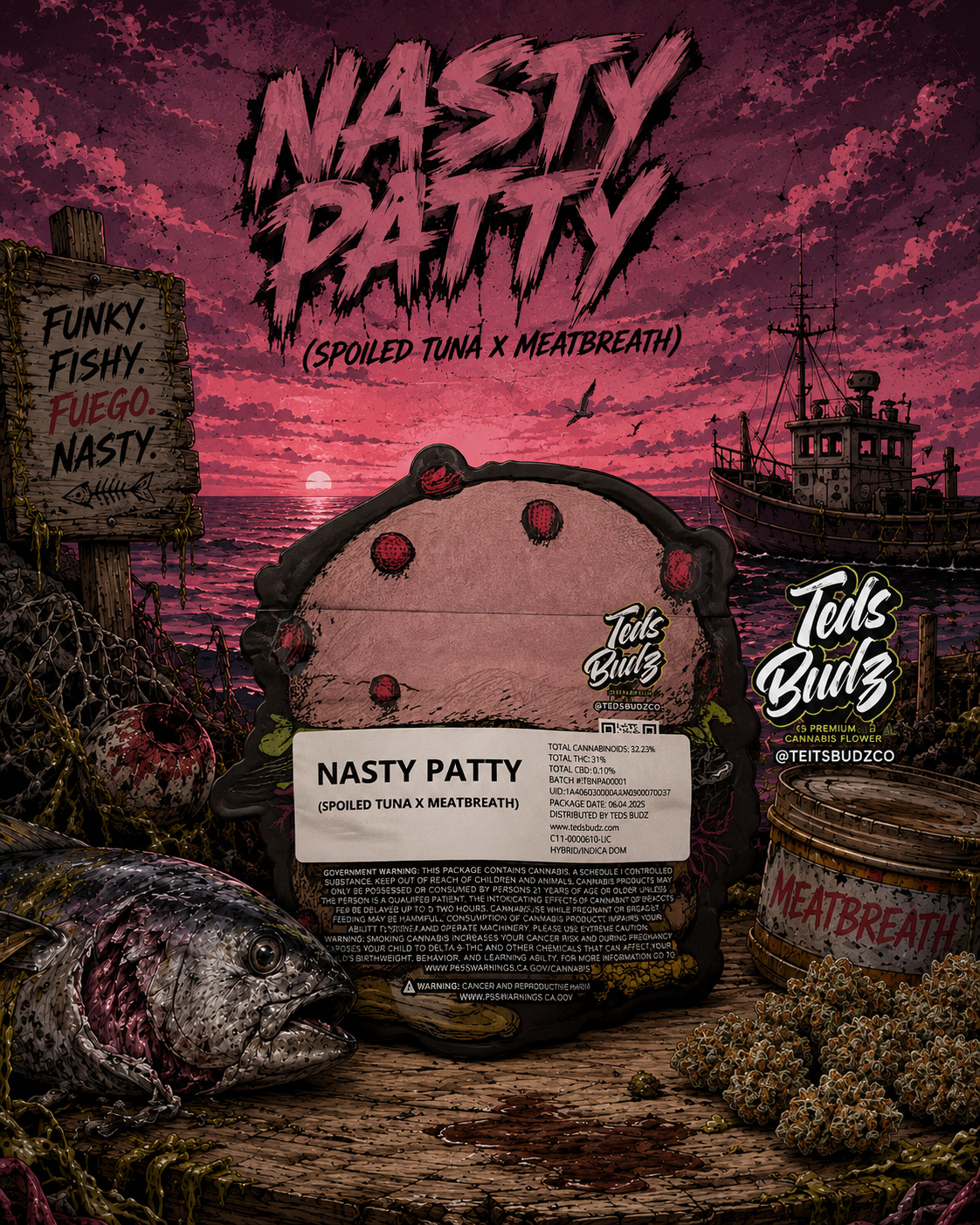Teds Budz - Nasty Patty